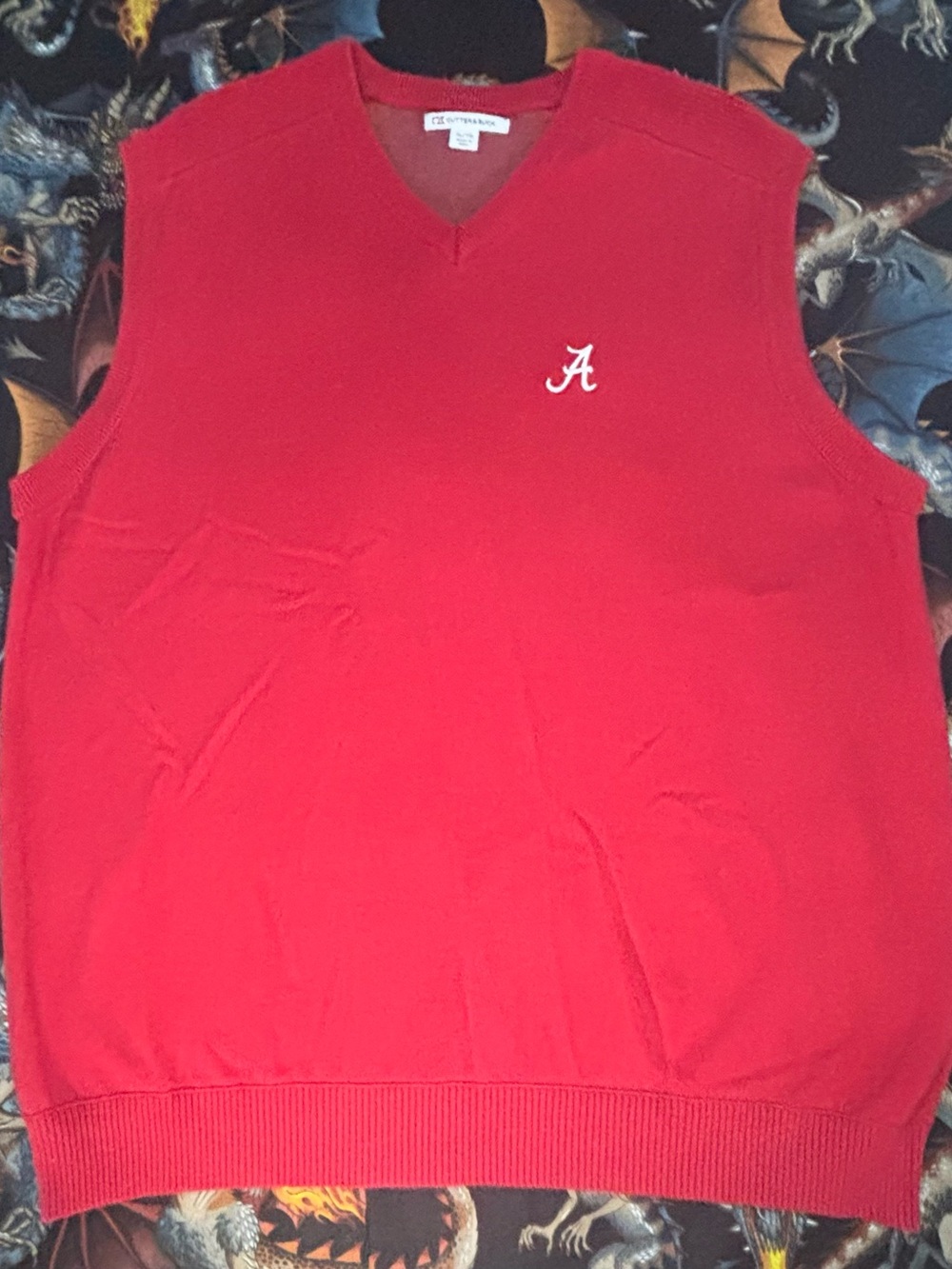 Crimson Tide Cutter & Buck Sweater Vest, XL
